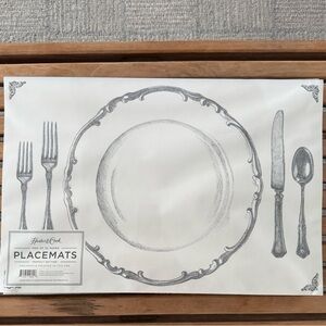 Hester & Cook “Perfect Setting” Paper Placemat‎ 30 Sheet Pad Party Pack. New